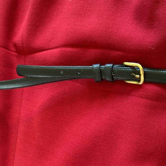 Talbots Red Wool Sleeveless Sheath Dress - Picture 3 of 6